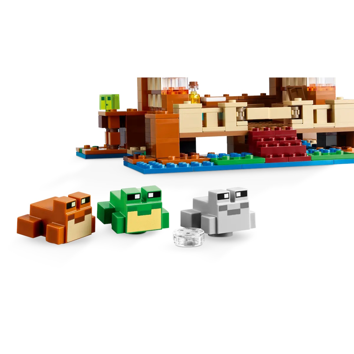 Конструктор LEGO Minecraft Лягушачий дом 400 дет. - фото 3