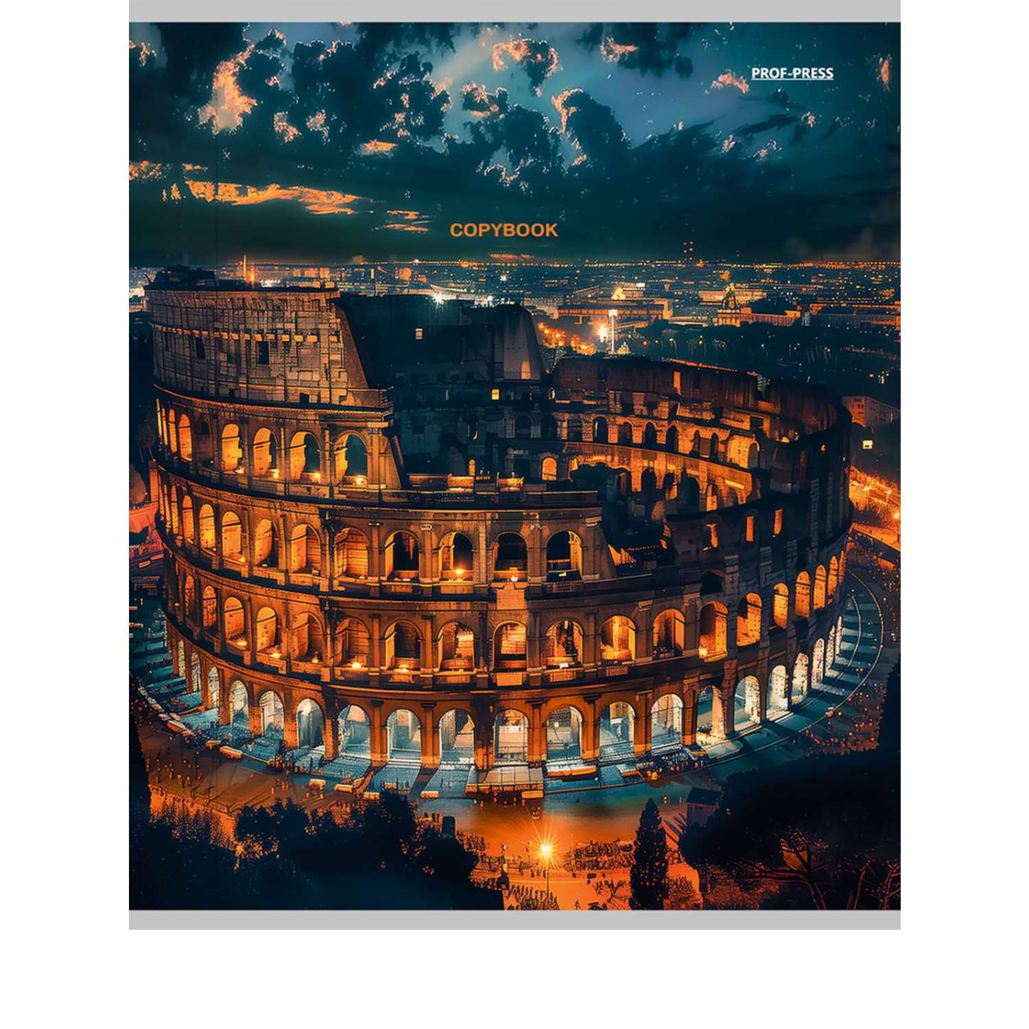 Тетрадь Prof-Press клетка 96 лист. в ассортименте - фото 7