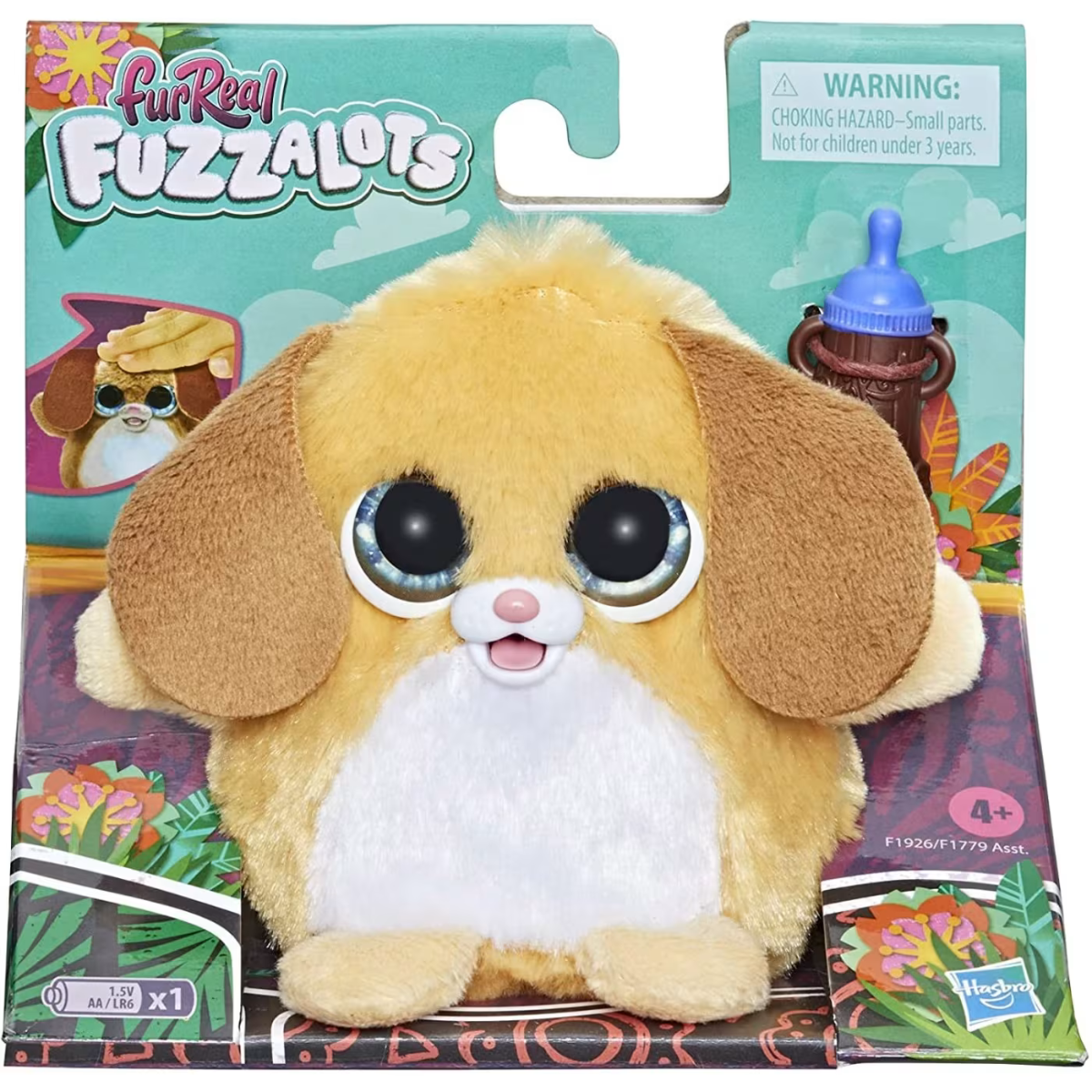 Мягкая игрушка FurReal Friends собачка Щенок Fuzzalots 9 см - фото 7