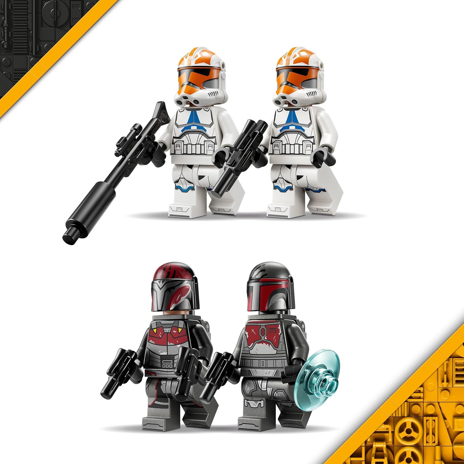 Конструктор LEGO Star Wars Боевой набор Осада Мандалора 116 дет. - фото 6