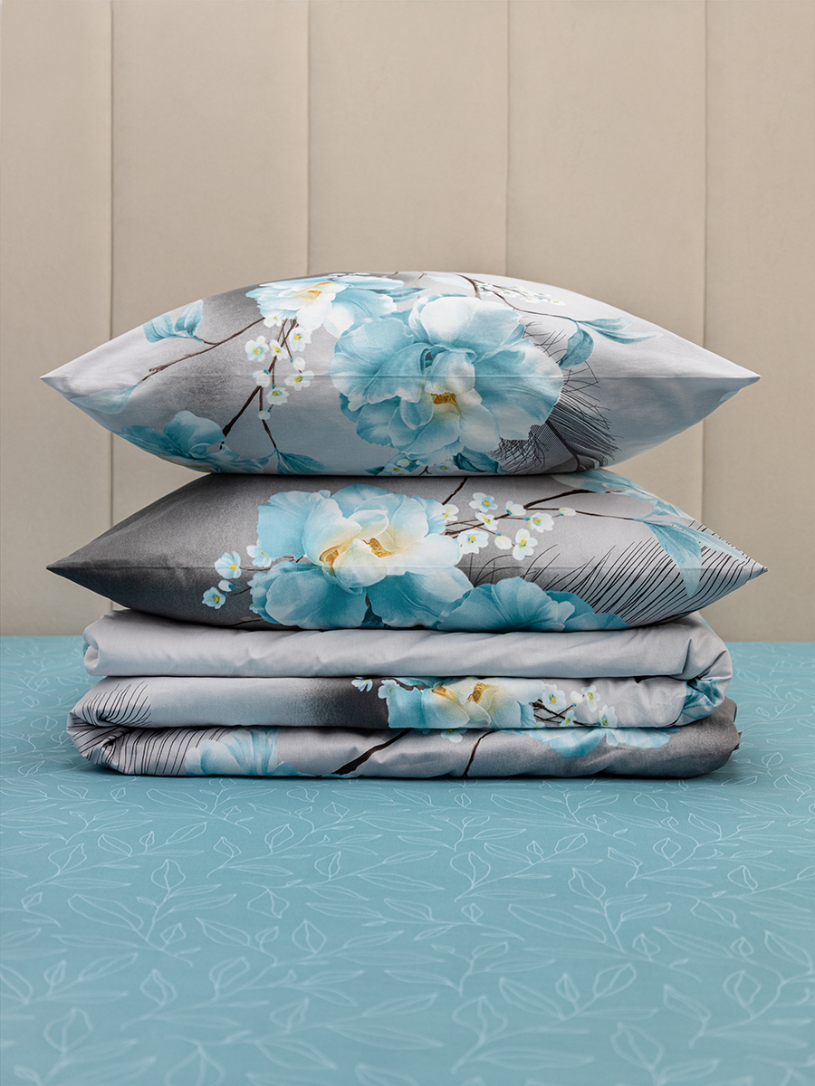 Комплект постельного белья для SNOFF Кьяра сатин двуспальный 4 предм. - фото 11