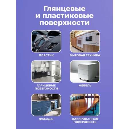 Пенный очиститель BRANDFREE для стекол и зеркал 400 мл
