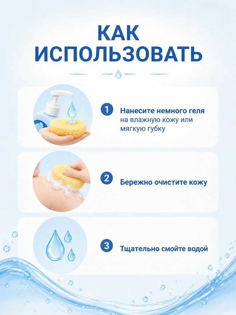 Гель для подмывания Наша Мама новорожденных 0+ 500 мл - фото 7