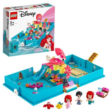 Конструктор LEGO Disney Princess Книга приключений Ариэль блочный