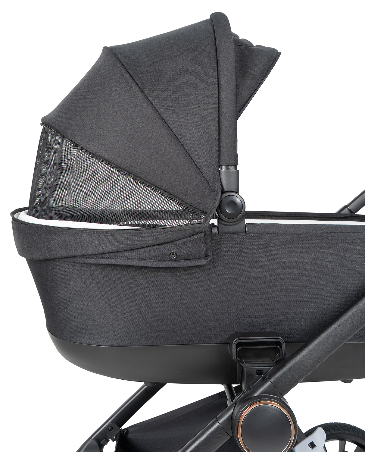Коляска 3в1 Farfello Liberty черный - фото 15