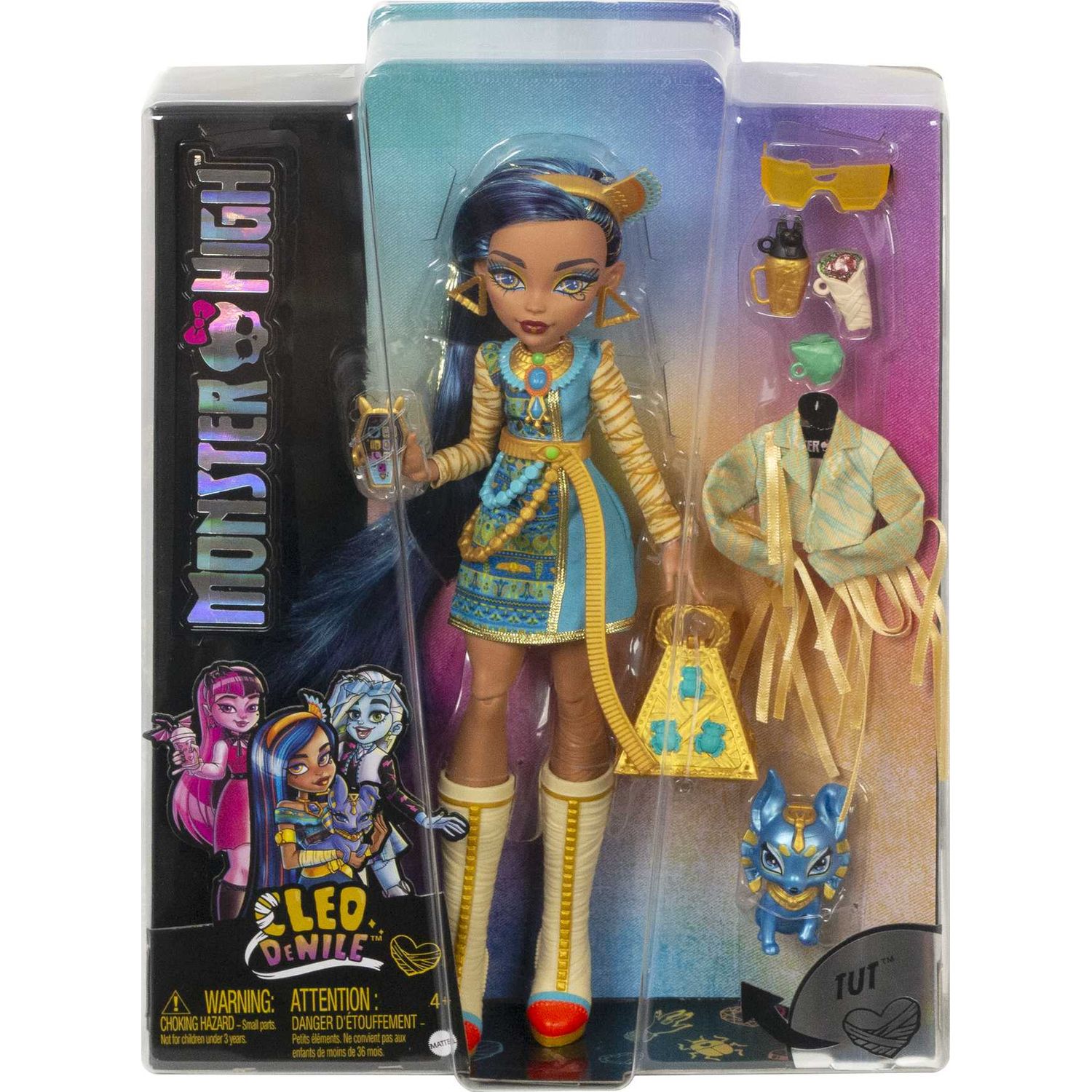 Кукла модельная Monster High Cleo de Nile HHK54 - фото 2