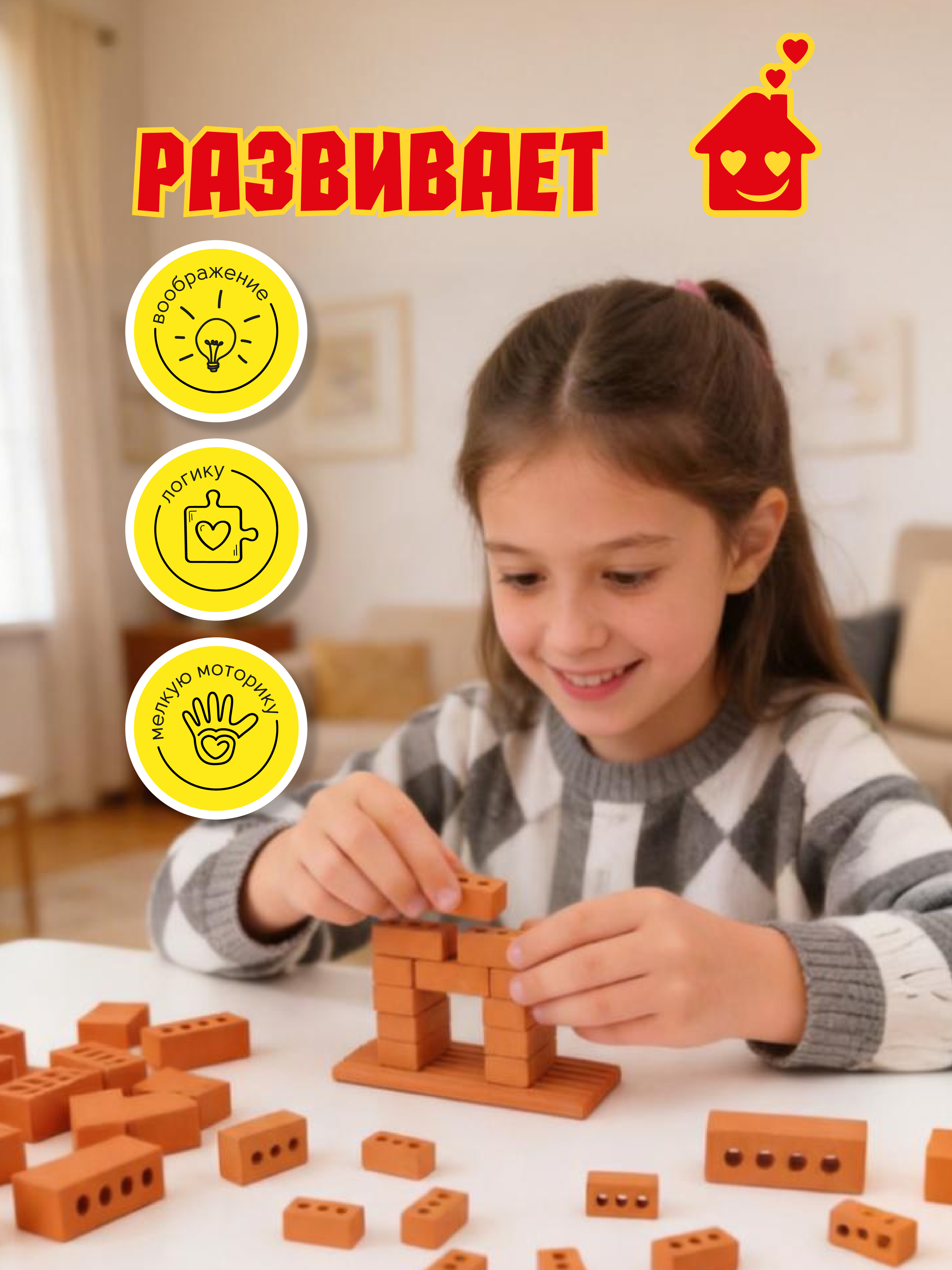 Конструктор BRICKMASTER Ферма из мини-блоков 229 дет. - фото 5