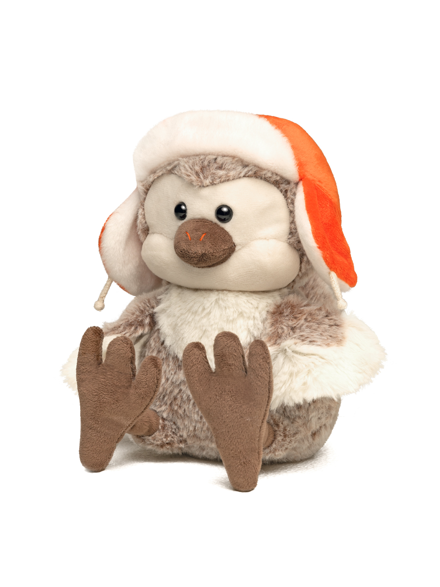 Мягкая игрушка Maxitoys Воробей в шапке 18 см - фото 2