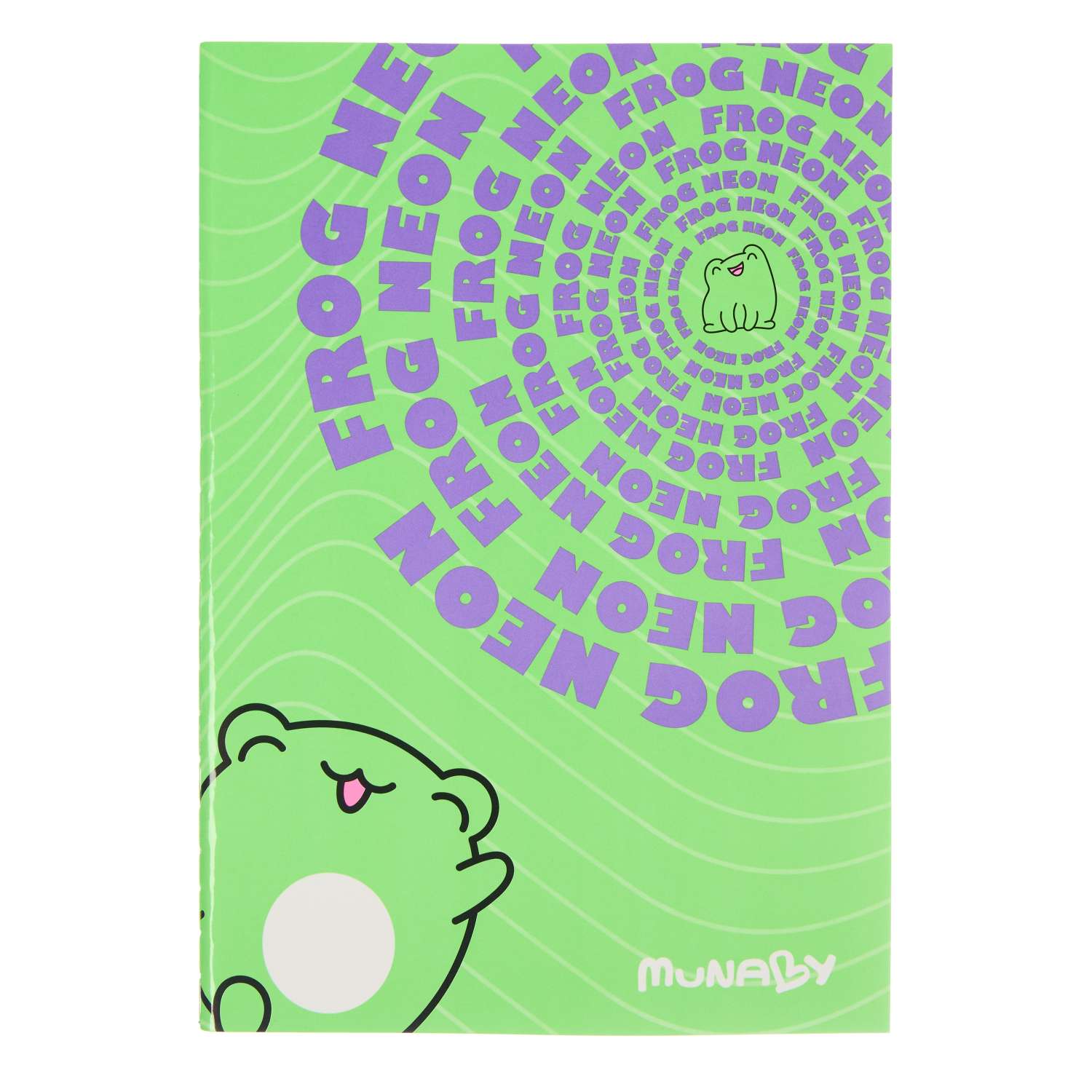 Блокнот Munaby Frog 40 лист. в ассортименте - фото 1