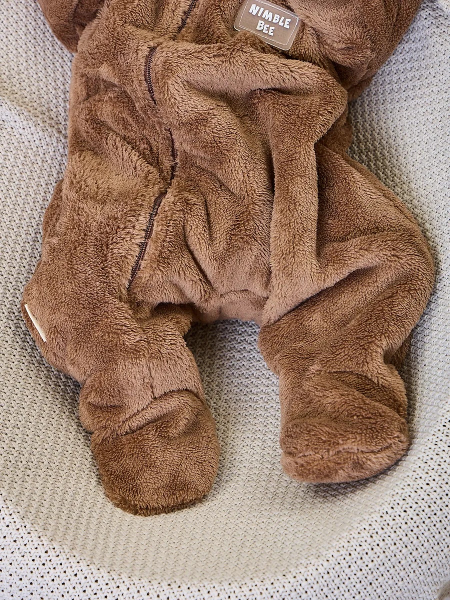 Комбинезон Шустрая пчелка 808016Коричневый - фото 3