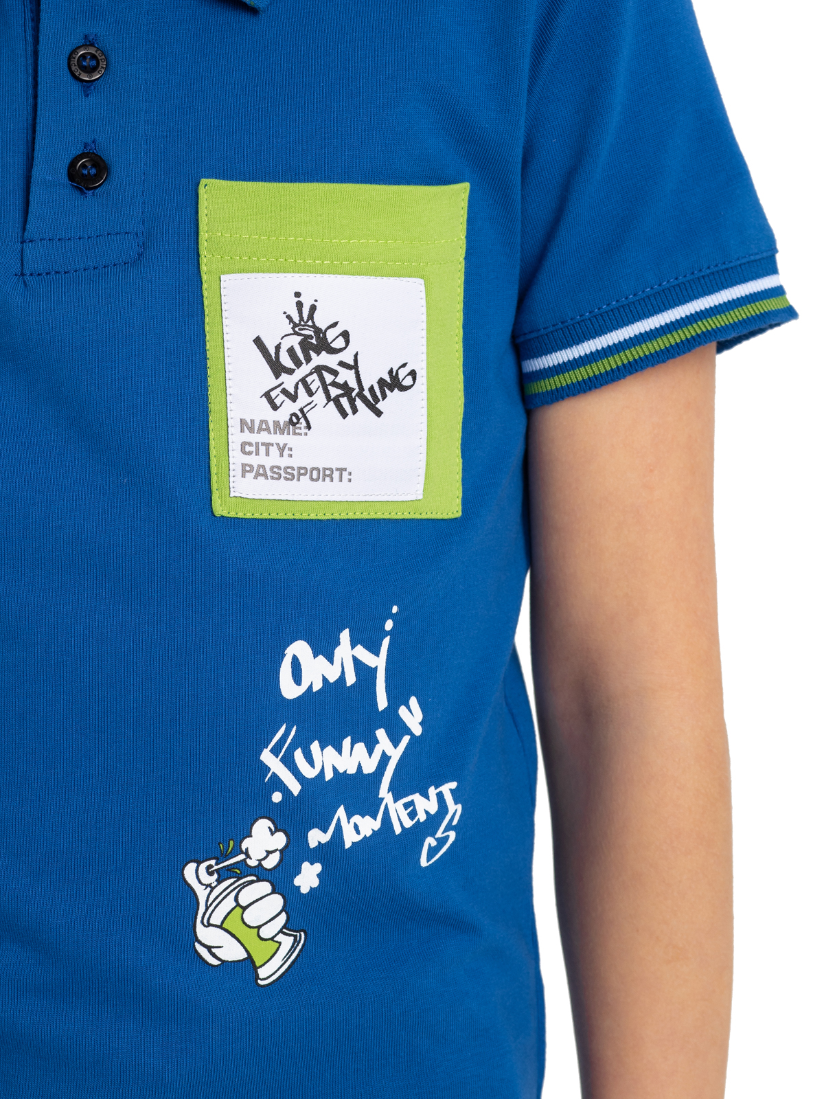 Футболка-поло Kapika LKBCT11-Z2 - фото 4