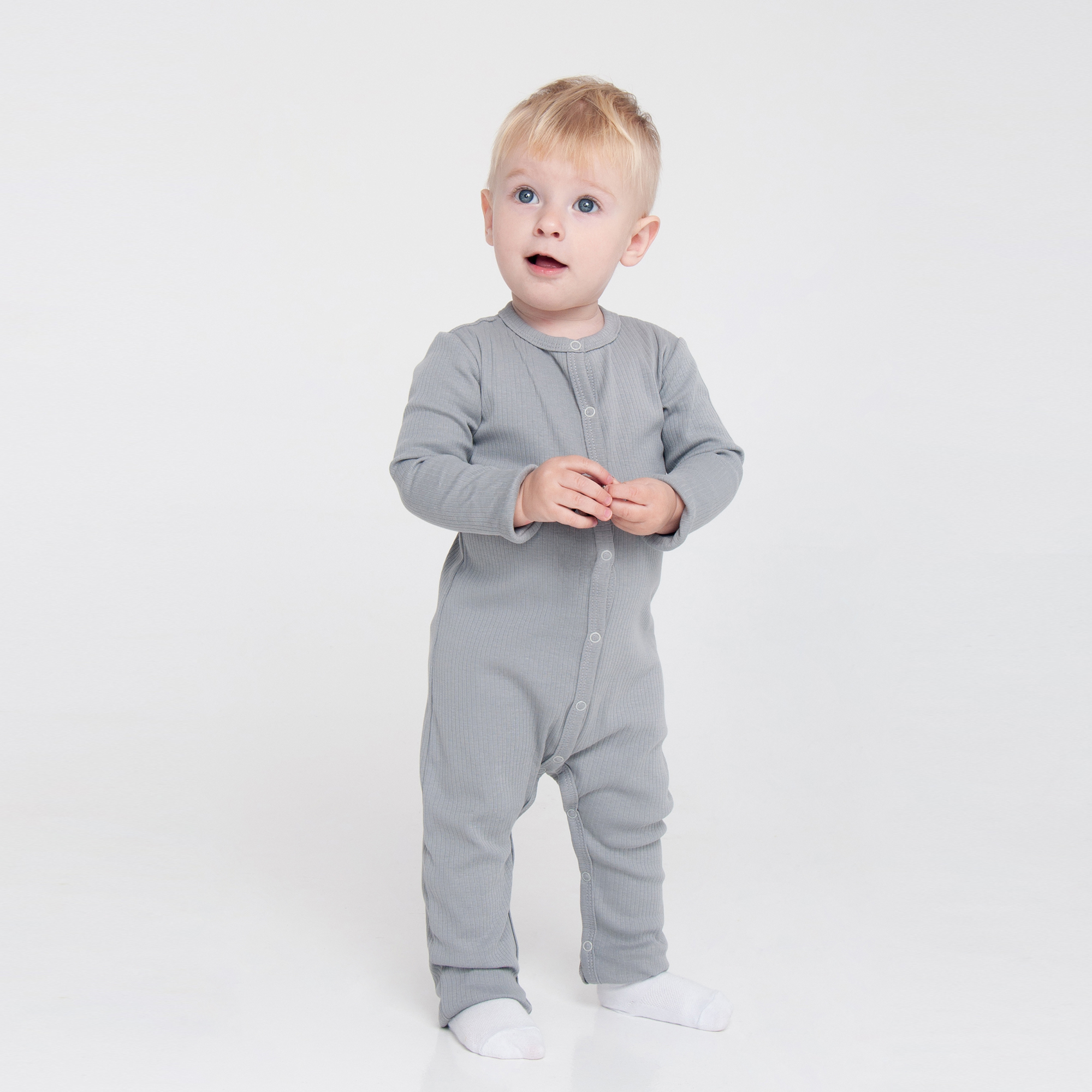 Комбинезон Mami-kids К-032/серый - фото 1