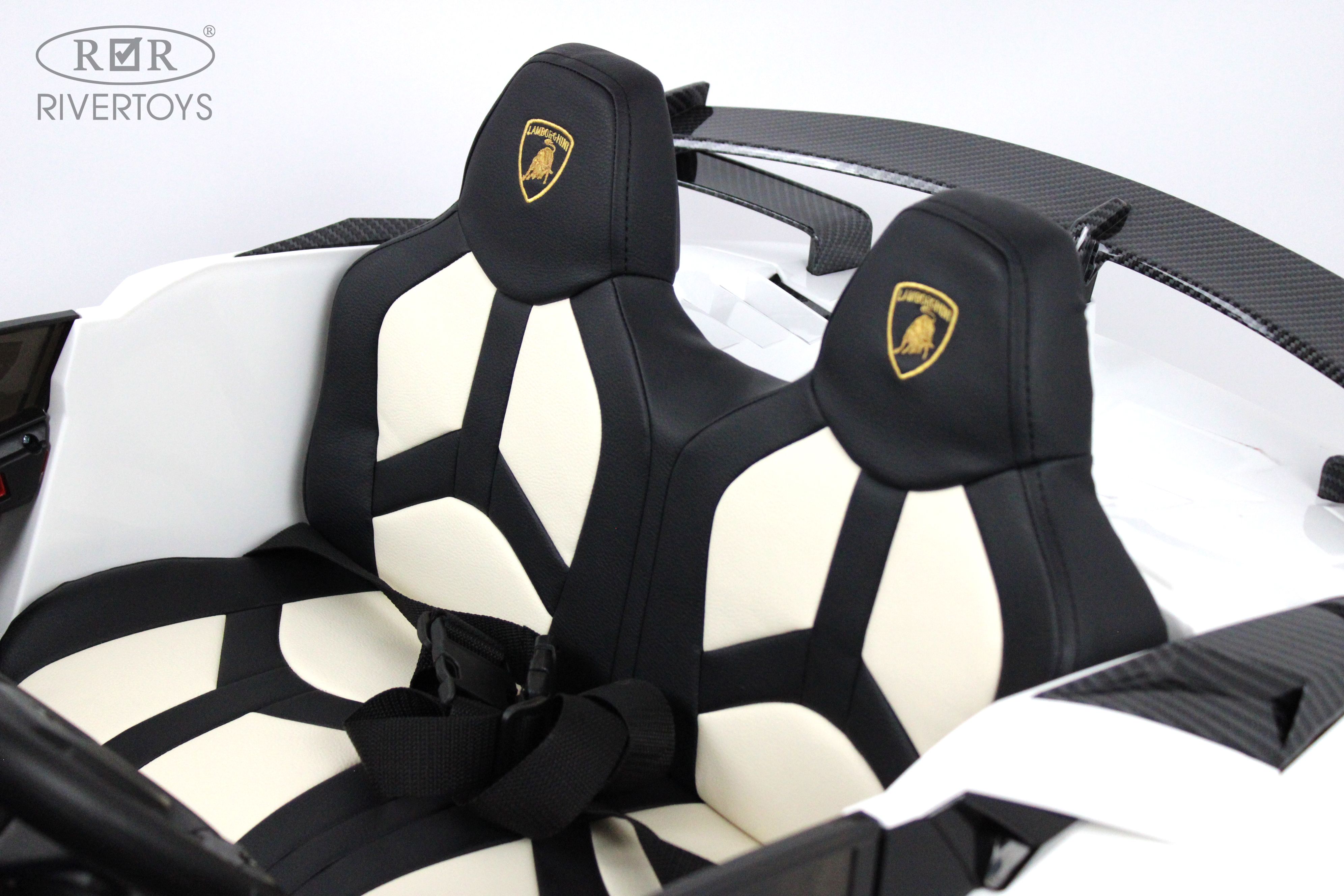 Электромобиль RIVERTOYS A111MP-WHITE С пультом ДУ - фото 20