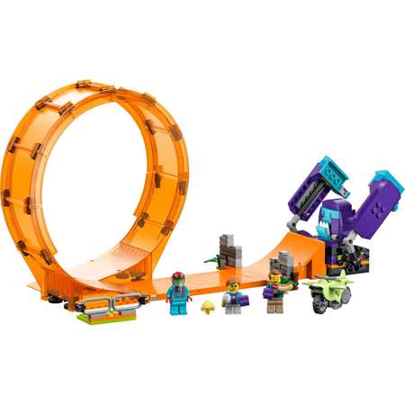 Конструктор LEGO City Smashing Chimpanzee Stunt Loop блочный