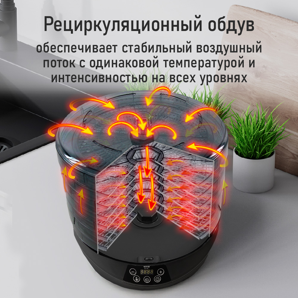 Дегидратор STINGRAY ST-FD714A - фото 4