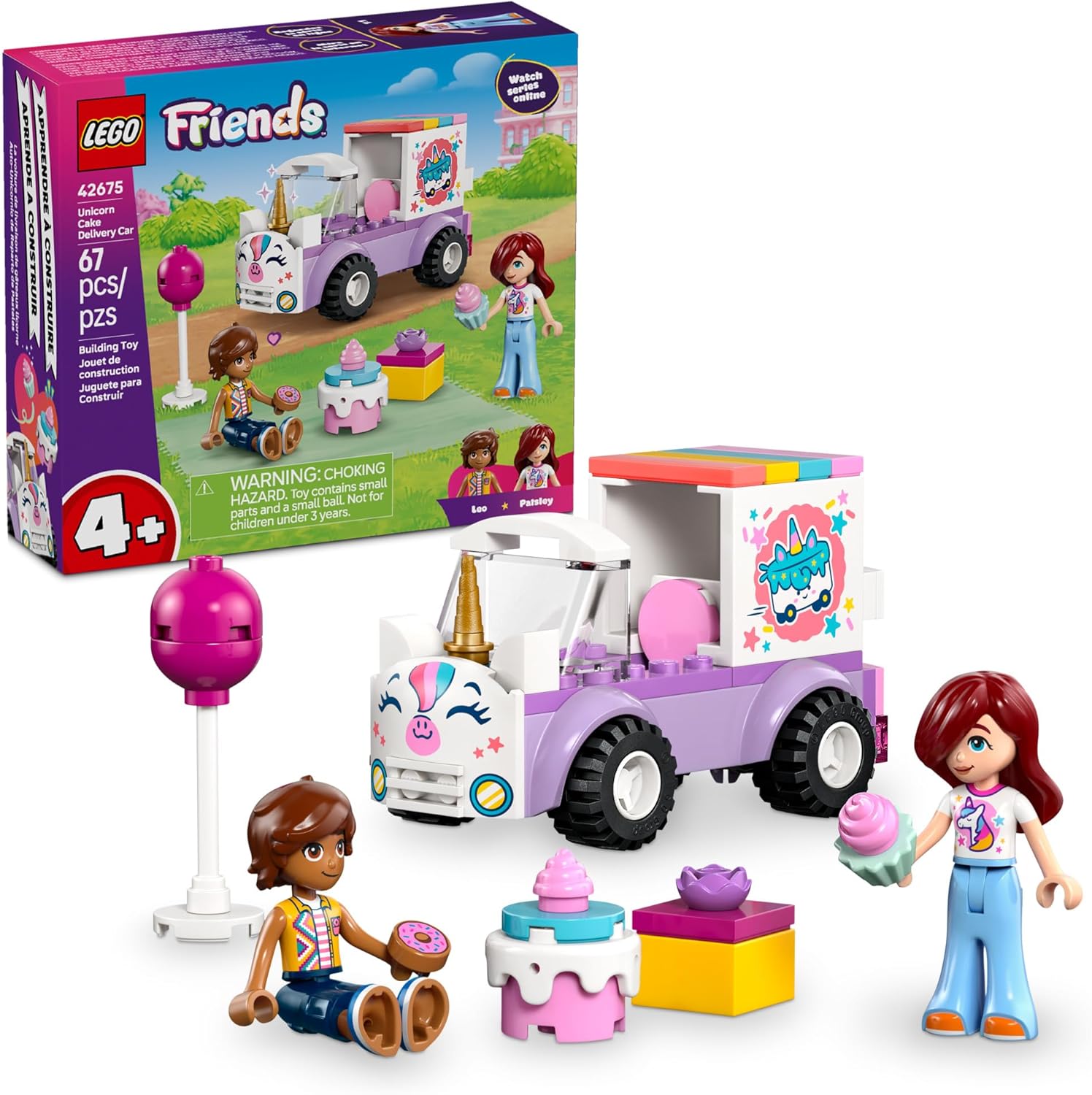 Конструктор LEGO Friends Машина-единорог 67 дет. - фото 1