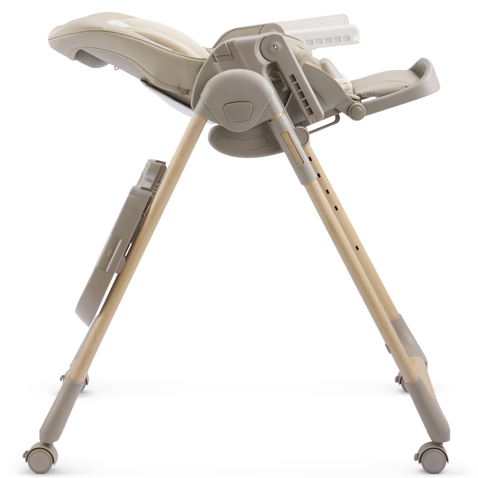 Стульчик для кормления Happy Baby WILLIAM LUX серый - фото 7