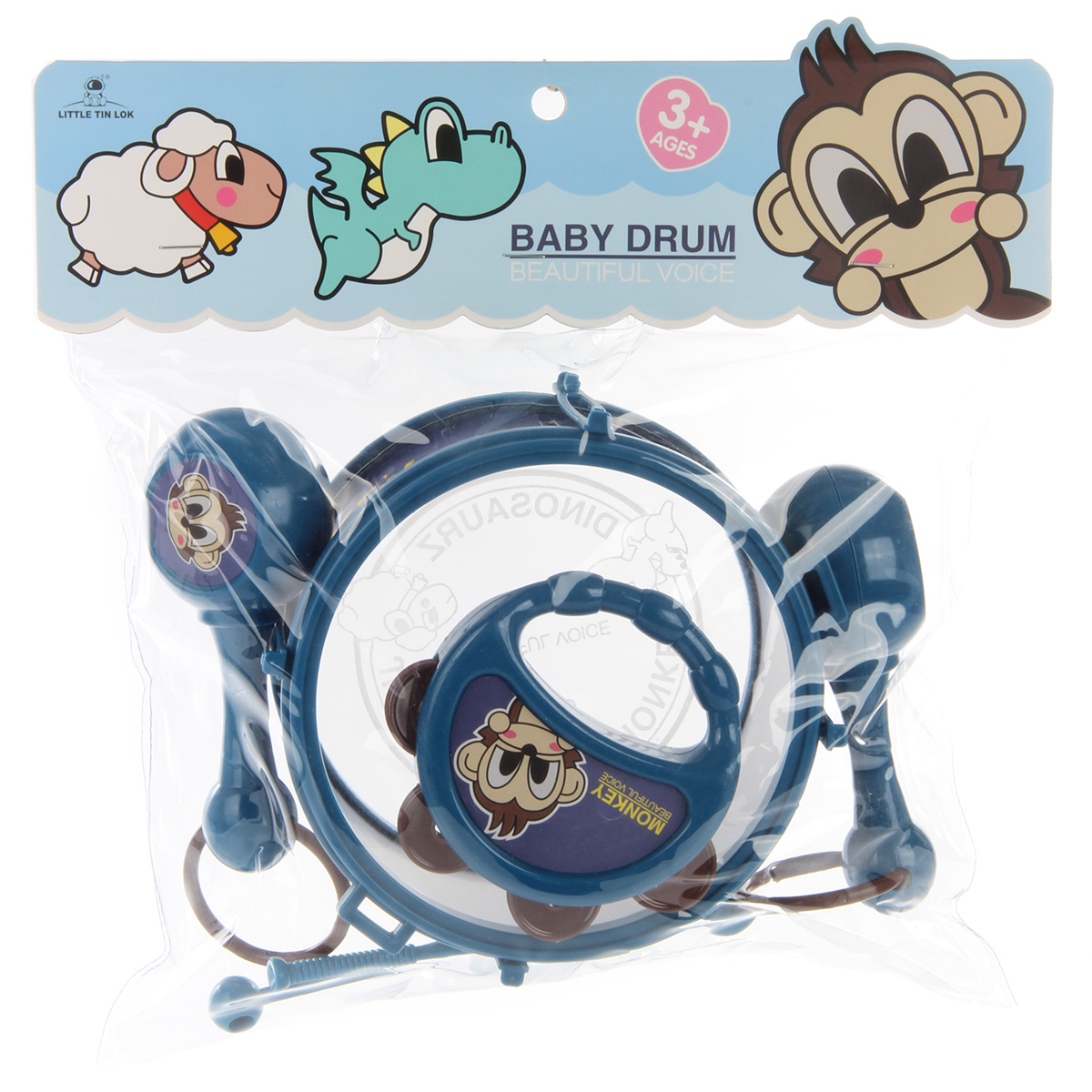 Игрушка музыкальная Veld Co барабаны, бубен, маракас - фото 3