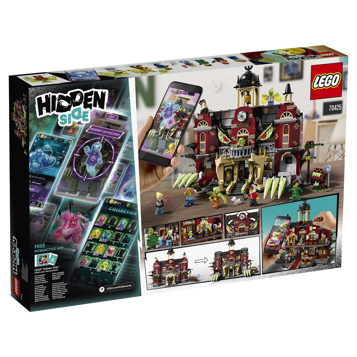 Конструктор LEGO Hidden Side блочный - фото 3