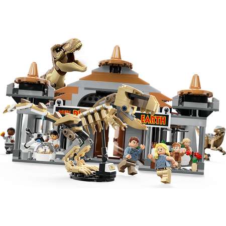 Конструктор LEGO Jurassic World Visitor Center T-Rex Raptor блочный
