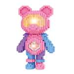 Конструктор Медведь звездный розовый 955 дет.