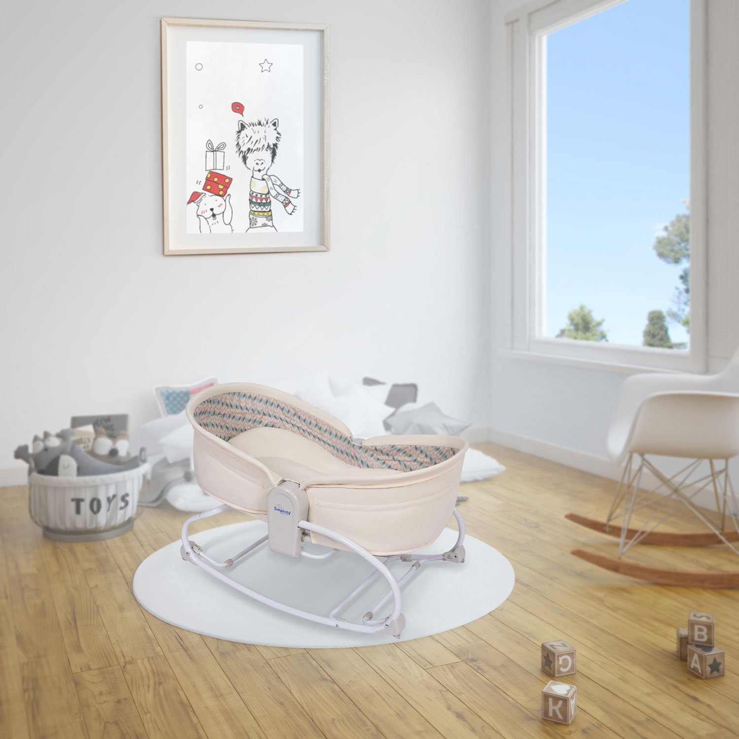Колыбель SIMPLICITY 3010 Elite бежевый - фото 11