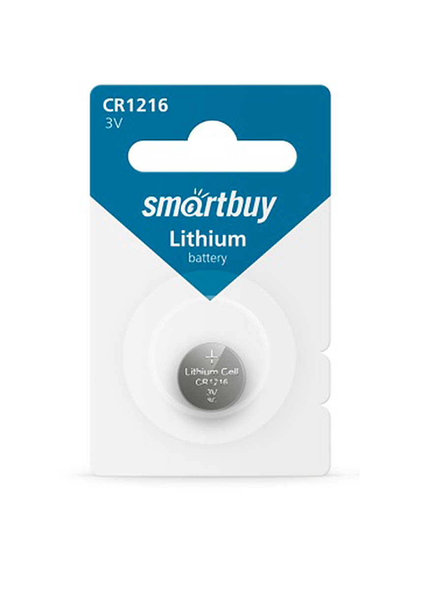 Элемент питания Smartbuy CR 1216 - 1 шт. - фото 1