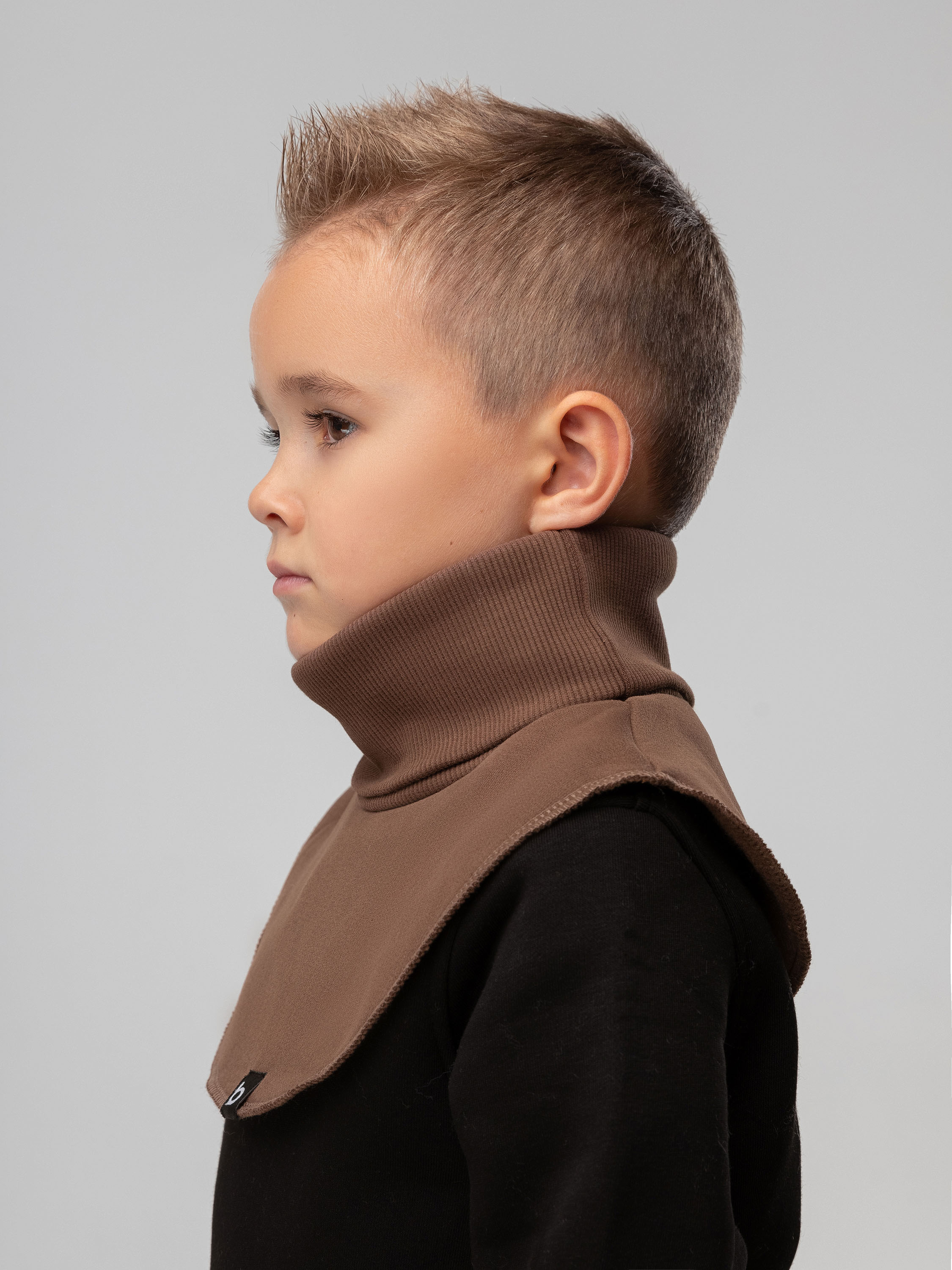 Манишка Bodo 12-115M_коричневый - фото 2