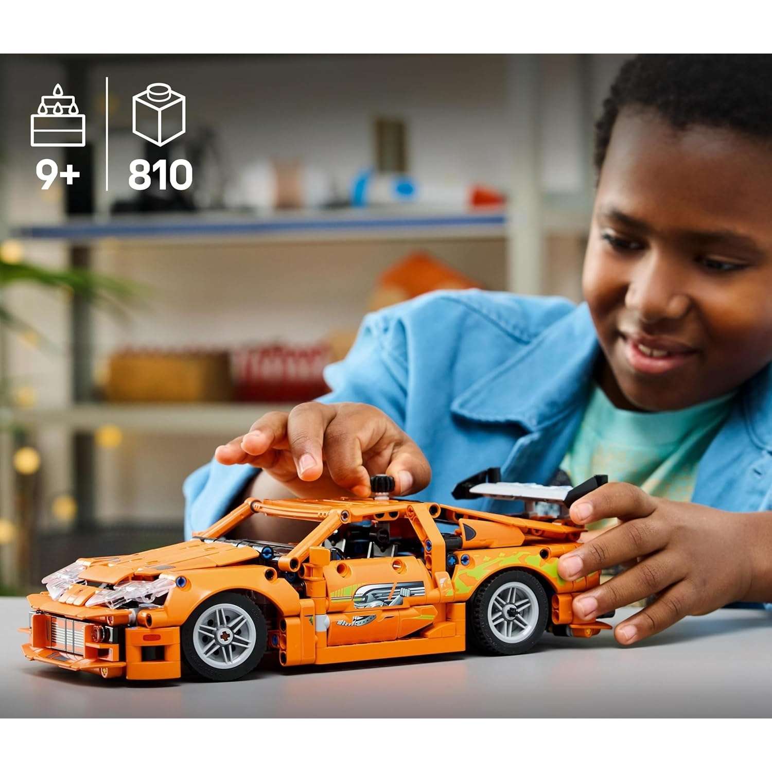 Конструктор LEGO Technic Форсаж Toyota Supra MK4 810 дет. - фото 6