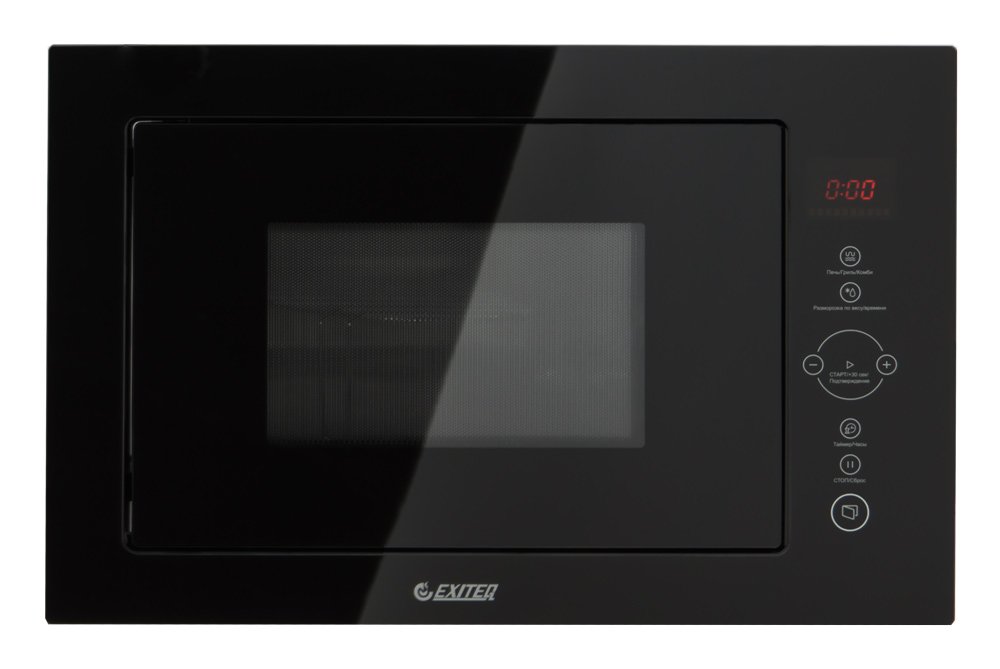 Микроволновая печь встраиваемая EXITEQ EXM-106 black - фото 1