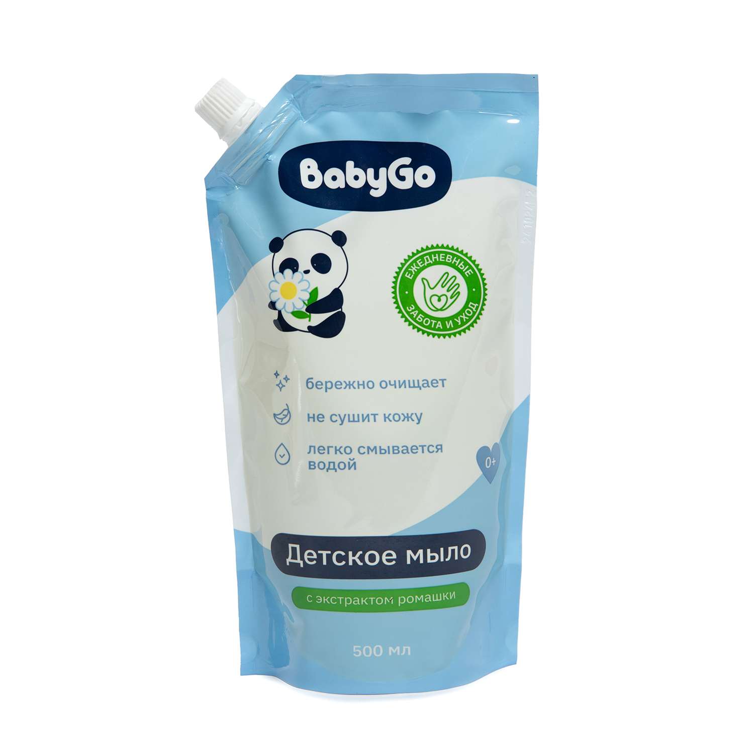 Мыло жидкое BabyGo Ромашка 500 мл - фото 5