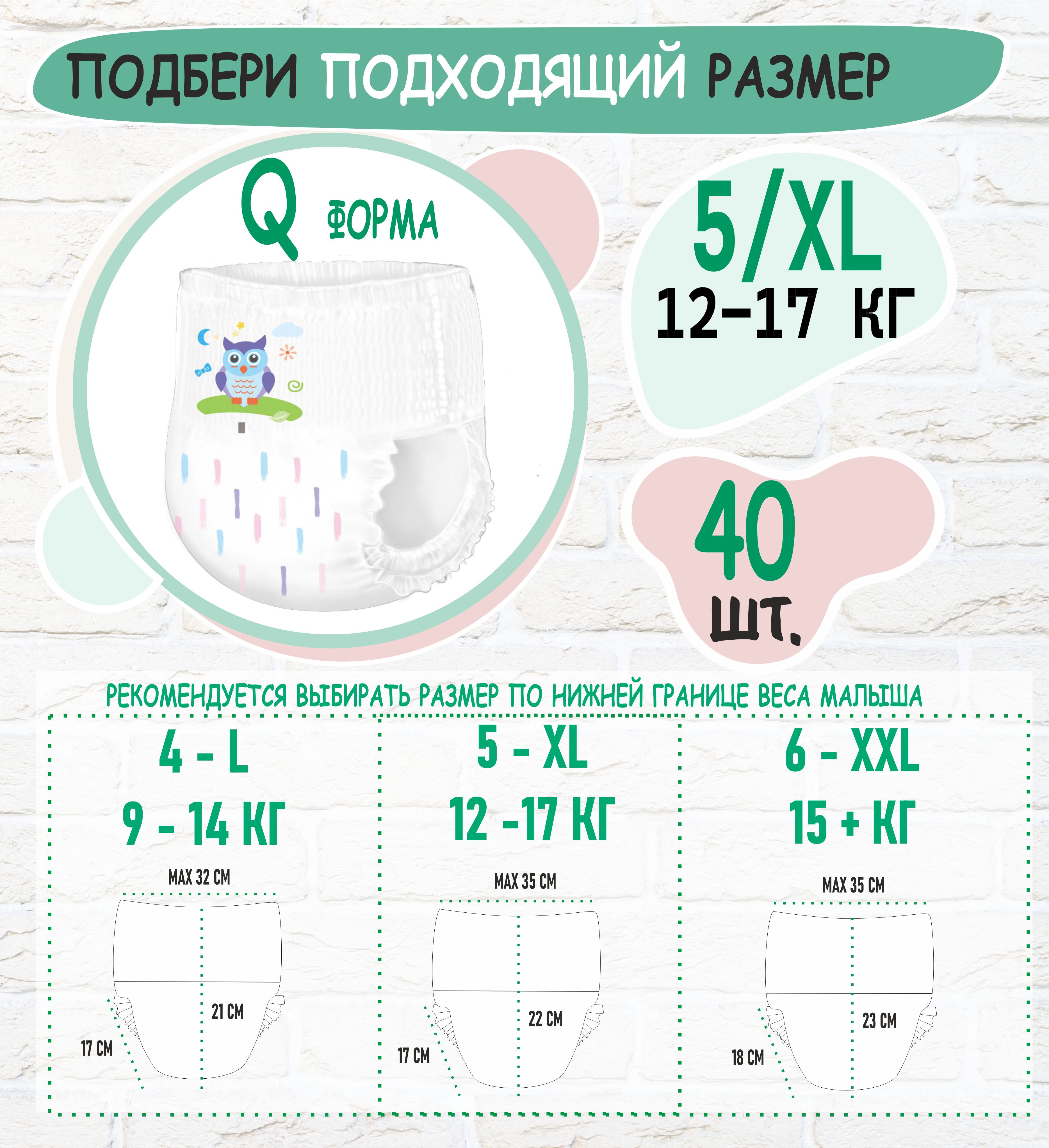 Трусики Mum Factor XL 40 шт. - фото 13
