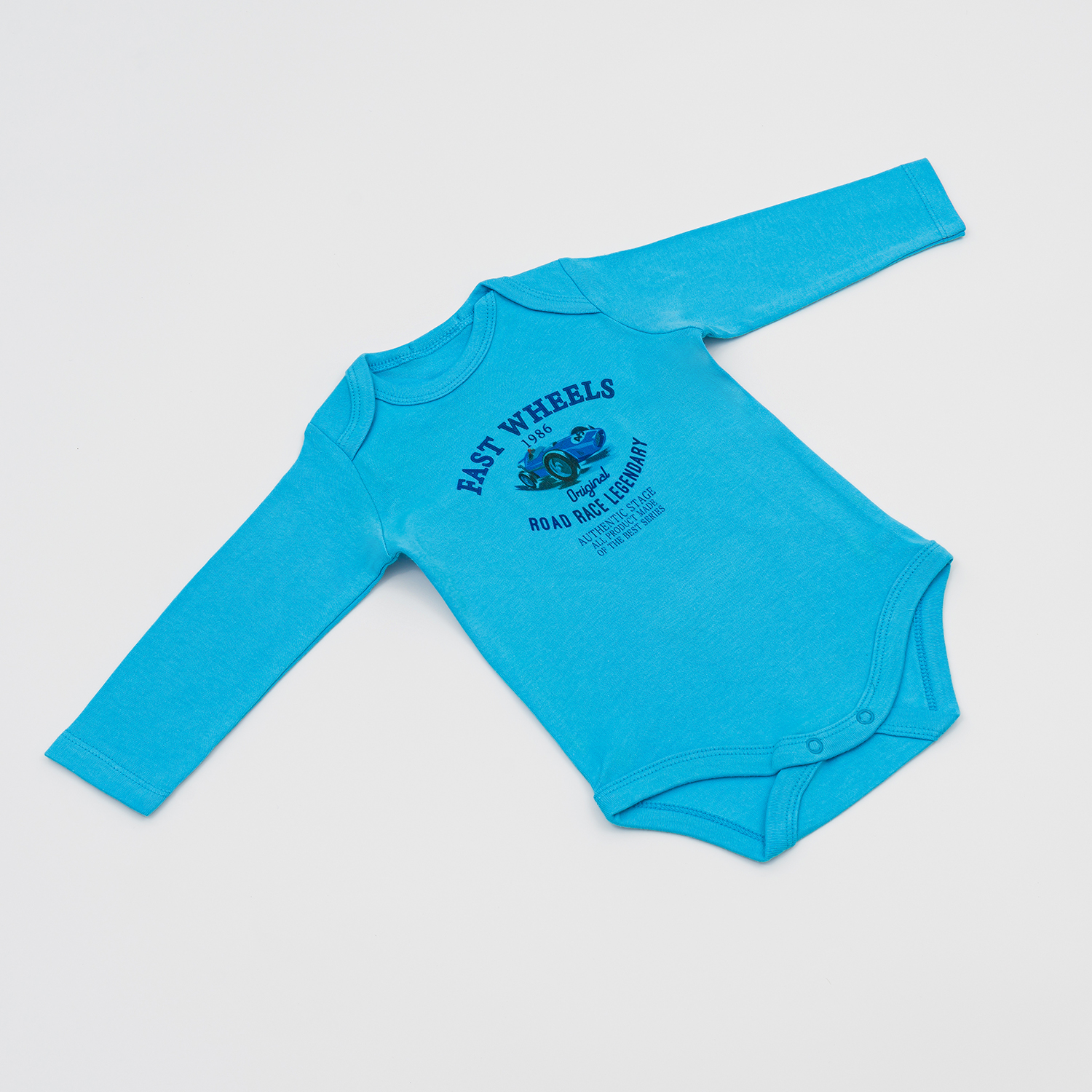 Боди Linas baby 1290-9 Голубой - фото 6