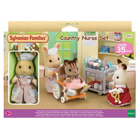 Игровой набор Sylvanian Families Медсестра с аксессуарами