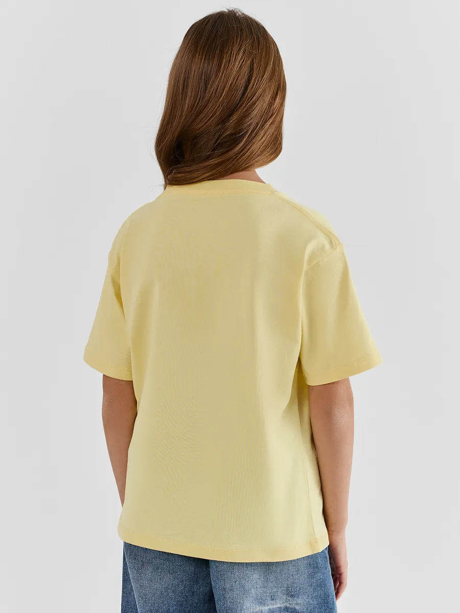 Футболка Mark Formelle (Марк Формэль) 117915/лимонад +печать - фото 3
