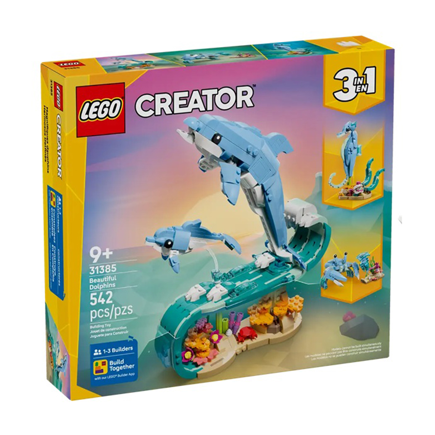 Конструктор LEGO Creator Дельфины 542 дет. - фото 2