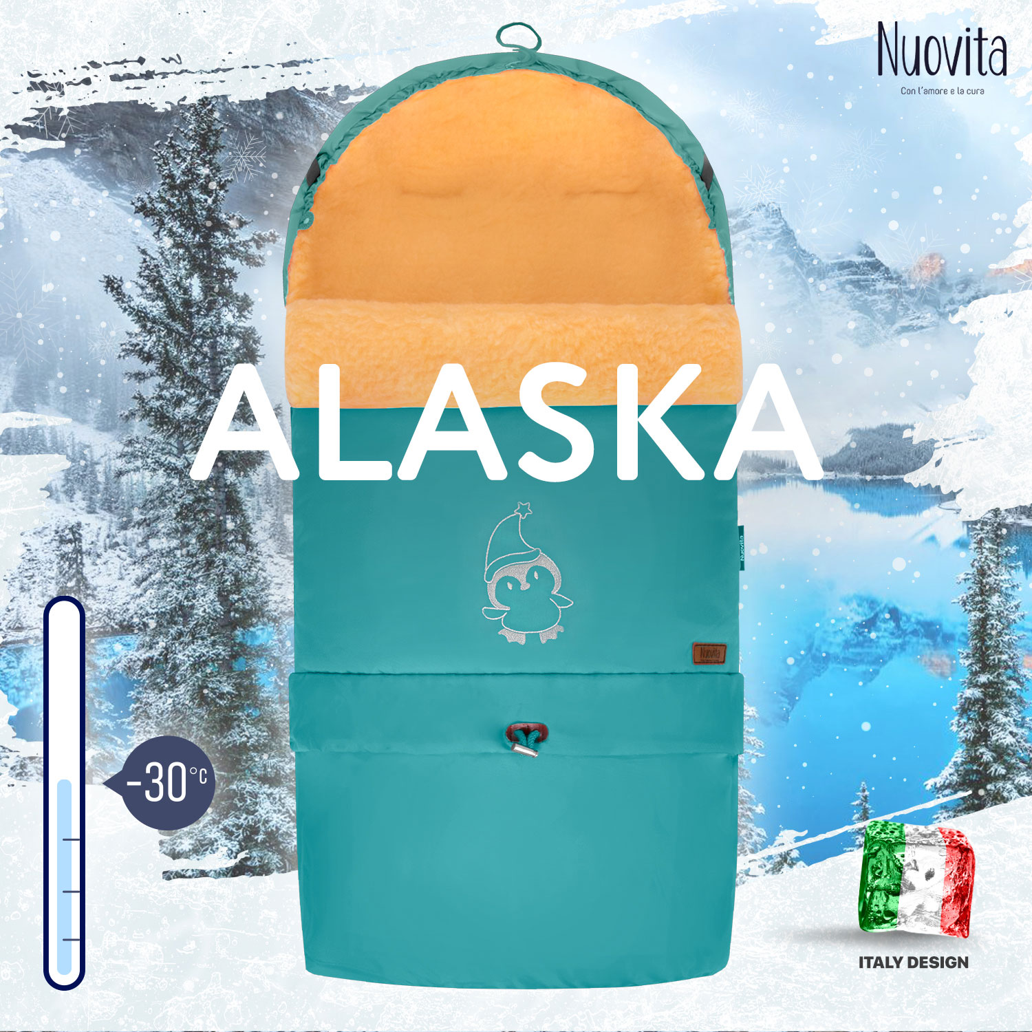 Конверт в коляску Nuovita Alaska Pesco - фото 6
