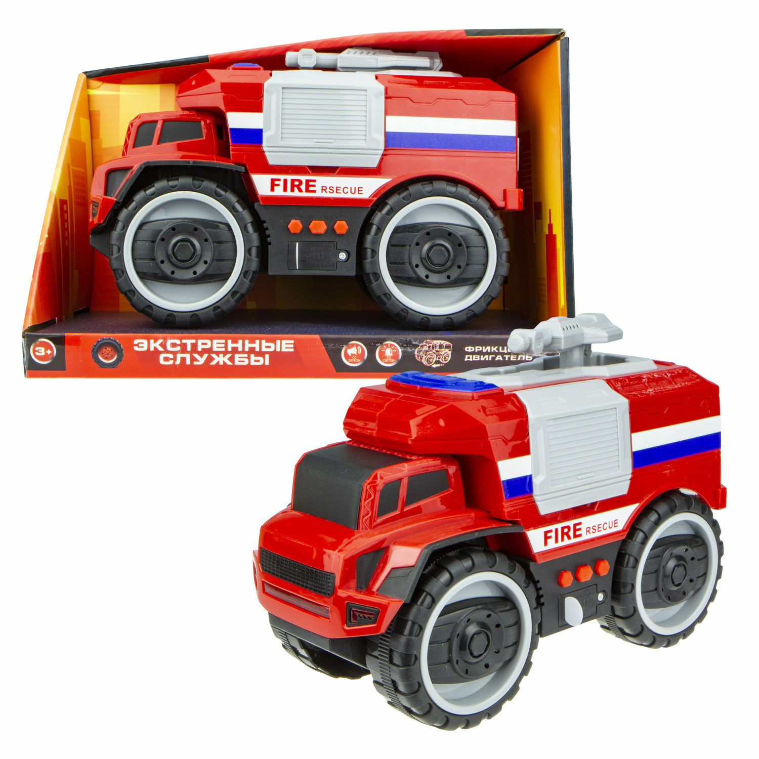 Пожарная машина 1TOY Т16949 - фото 8