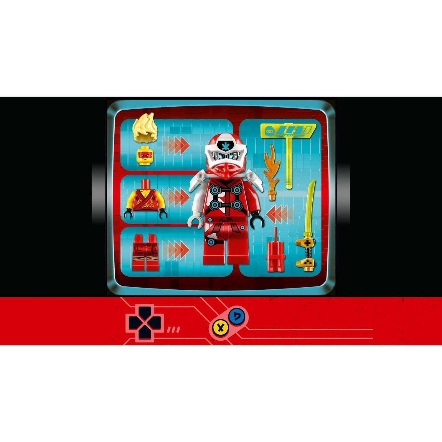 Конструктор LEGO NINJAGO блочный - фото 11