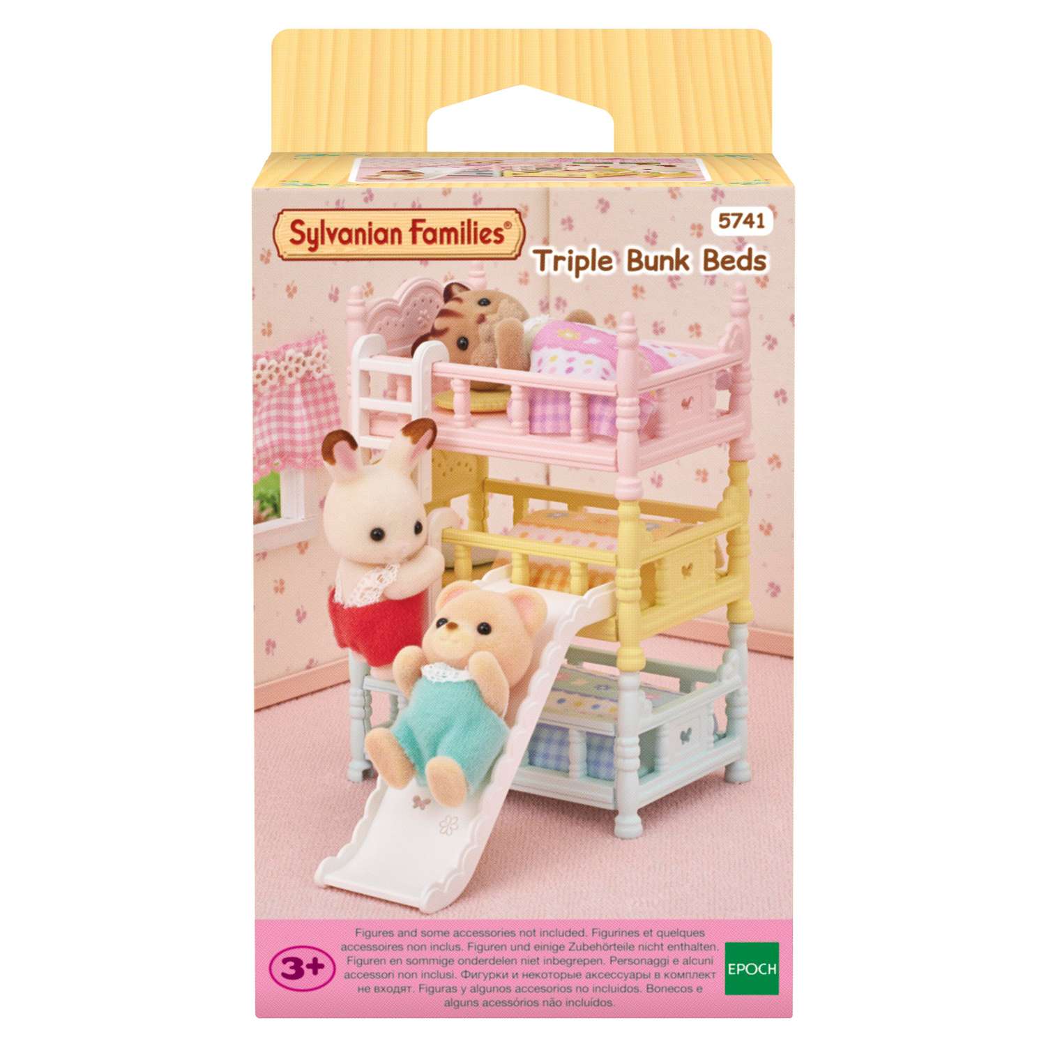 Игровой набор Sylvanian Families Трехъярусная кровать - фото 1