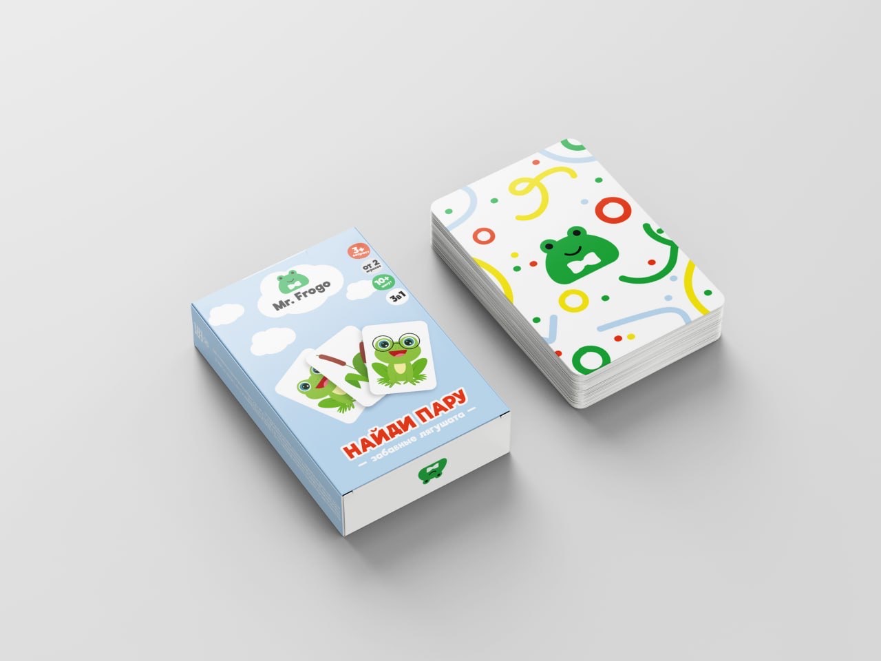 Настольная игра Mr. Frogo Мемори - фото 1