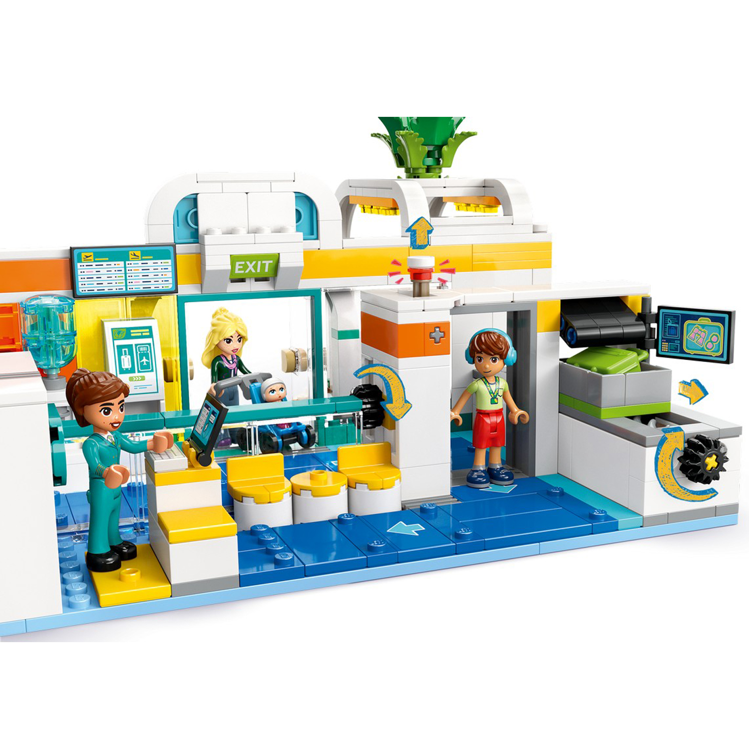 Конструктор LEGO Friends Аэропорт Хартлейк-Сити блочный - фото 3