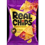 Чипсы кукурузные Real Chips Краб 85г