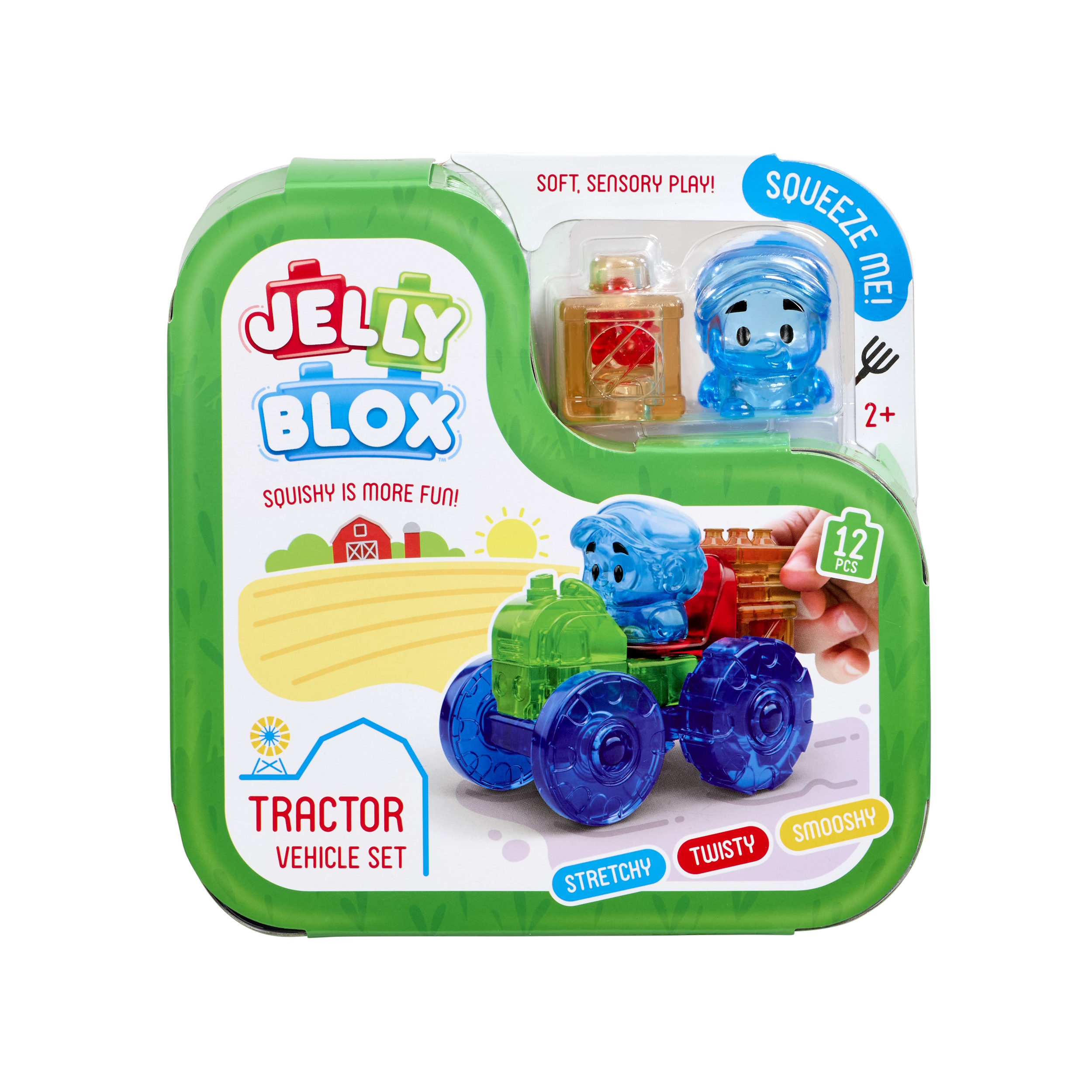 Конструктор Goliath трактор с колесами 12 дет. - фото 1