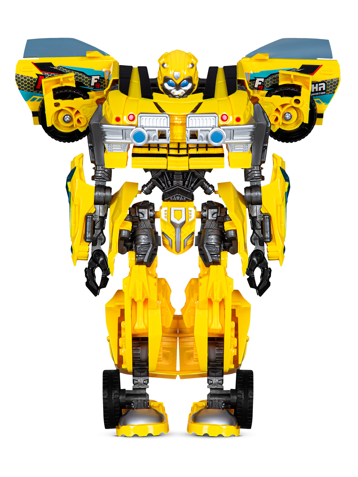 Фигурка AUTODRIVE Робот трансформер Машинка - фото 9