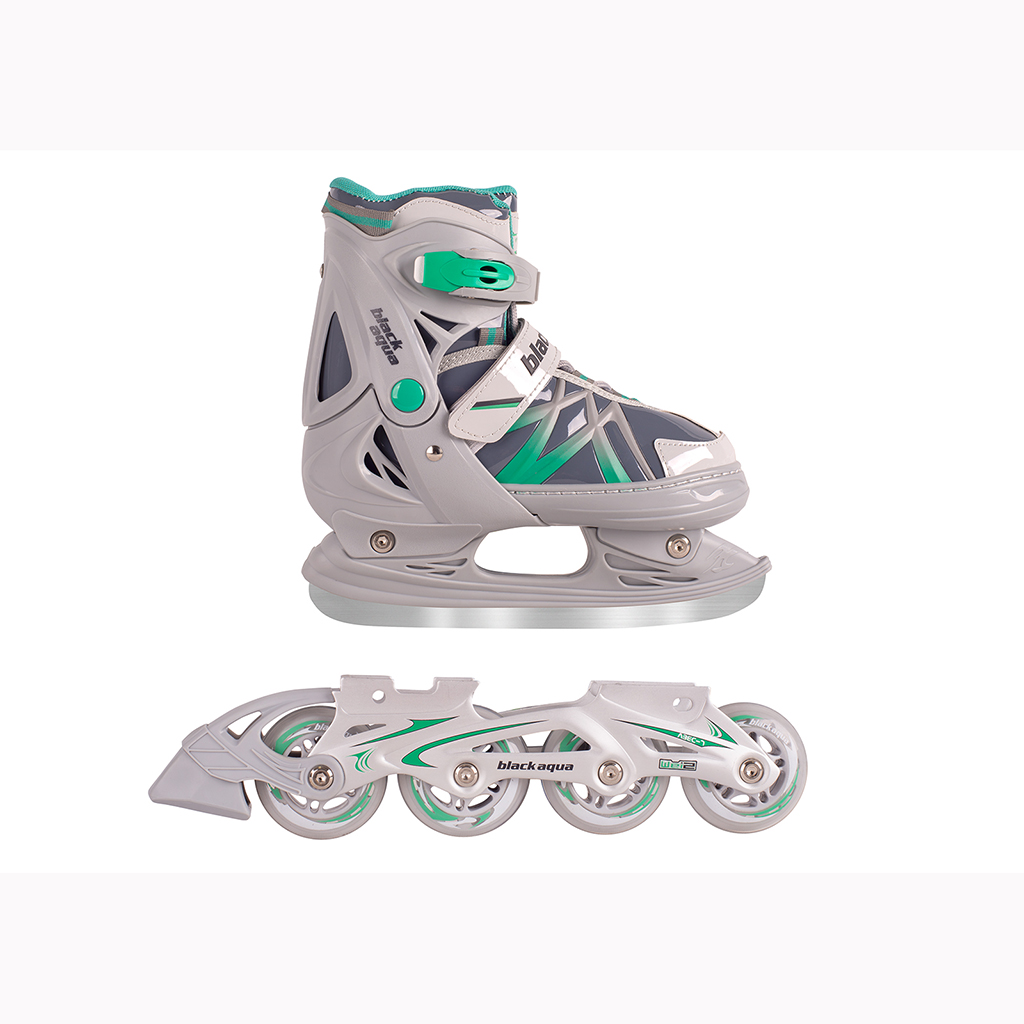 Роликовые коньки BlackAqua 31-34 - фото 1