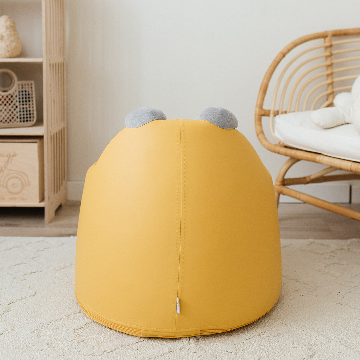 Кресло детское UNIX Kids Bear S уellow - фото 10