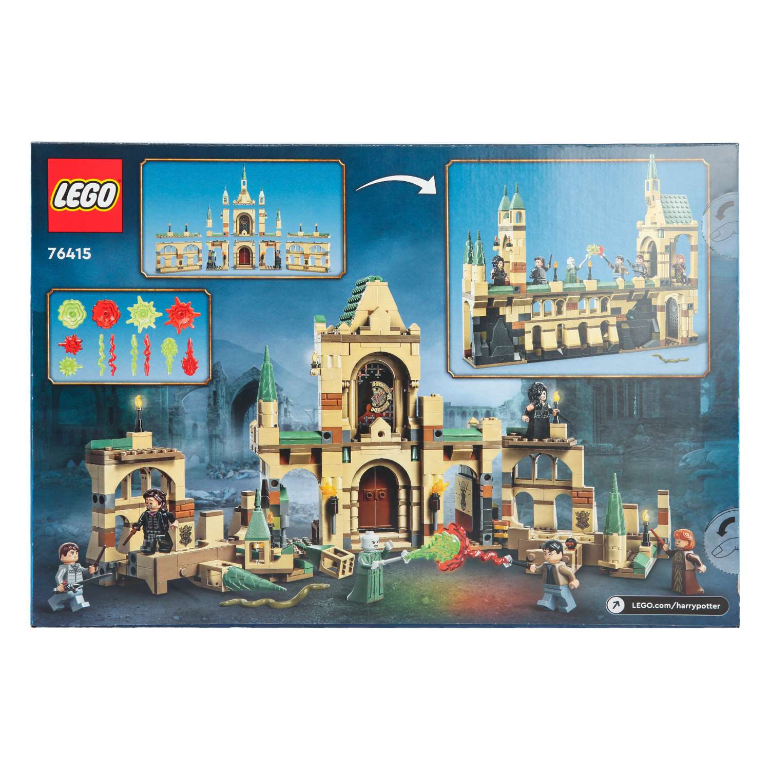 Конструктор LEGO Harry Potter The Battle of Hogwarts 730 дет. - фото 9
