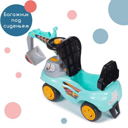 Каталка-толокар Babyhit Little Worker cyan