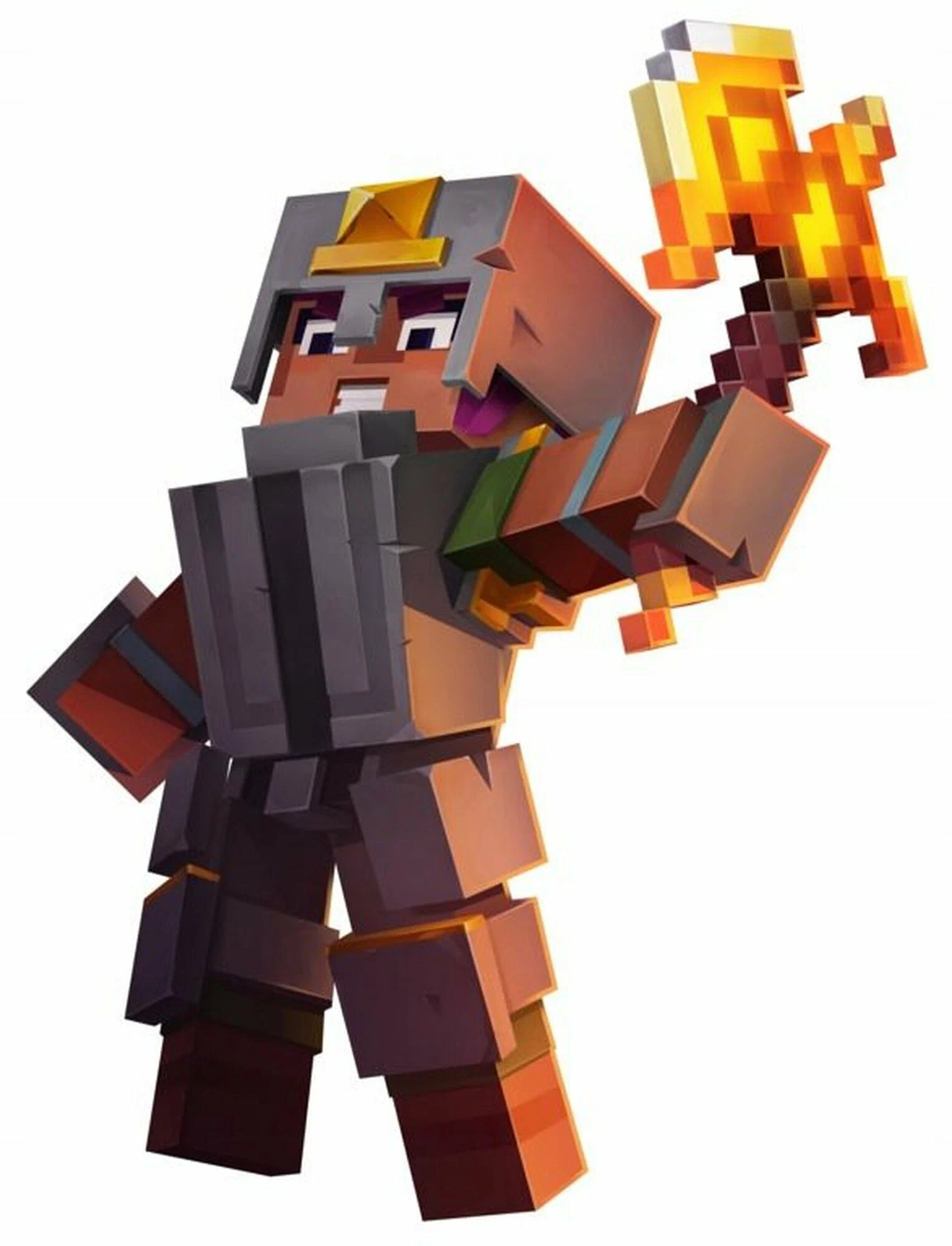 Топор игрушечный Nerf Minecraft Firebrand - фото 7